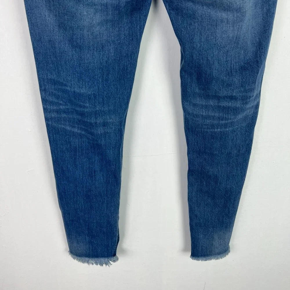 One Teaspoon Freebird Jeans Low Waist Rigid Skinny Leg Size 25 US Size 2 T2341 - Picture 10 of 15